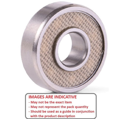 1051974 | SMR74A-TTS-MC3 (5000 Pcs) --- Single Row Ball Bearings - 4x7x2.5 mm Unflanged - Stainless Steel AISI 440C Bearing