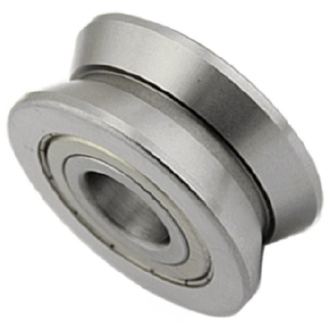 1045327 | VMR123-ZZ-03-090-SG (5 Pcs) --- Grooved OD Bearings - 3x12x4 mm - Carbon Steel - Semi Ground