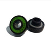 Skate Board and Skating Bearings -  For general skating with extended inner ring Extended inner ring one side - SINGLE BEARING -8x22x7 inner width 12.5- - Chrome Steel / Nylon Cage