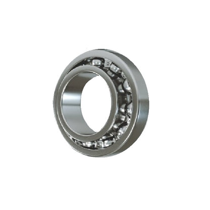 Single Row Ball Bearings - 3.175x6.35x2.381 mm / 3.175 mm Unflanged - Stainless Steel AISI 440C Bearing