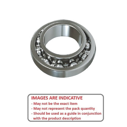 1053327 | SWR2-5-MC34-GR7-R-L23 (Pack of 60)  --- Single Row Ball Bearings - 3.175x7.938x2.779 mm / 3.571 mm Unflanged - Stainless Steel AISI 440C Bearing