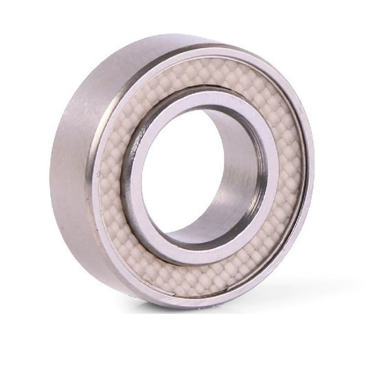 Single Row Ball Bearings - 7.938x20.637x5.944 mm / 7.544 mm - Chrome Steel SAE 52100