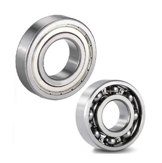 Single Row Ball Bearings - 6x19x6 mm Unflanged - Stainless Steel AISI 440C - Ribbon Retainer Low Torque Bearing