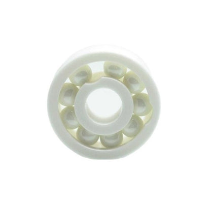 Single Row Ball Bearings - 10x30x9 mm Unflanged - Ceramic Zirconia - Full Complement Bearing