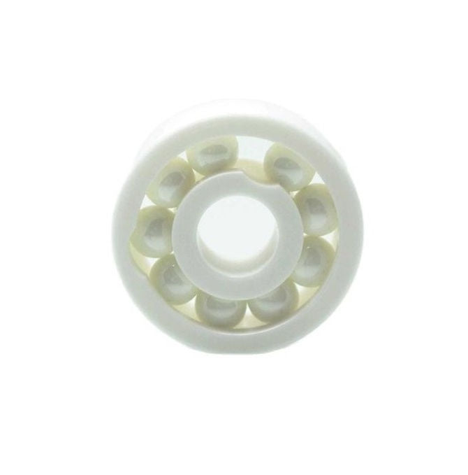 1091791 | CZR-6200-FC-DRY (PK-50) --- Single Row Ball Bearings - 10x30x9 mm Unflanged - Ceramic Zirconia - Full Complement Bearing