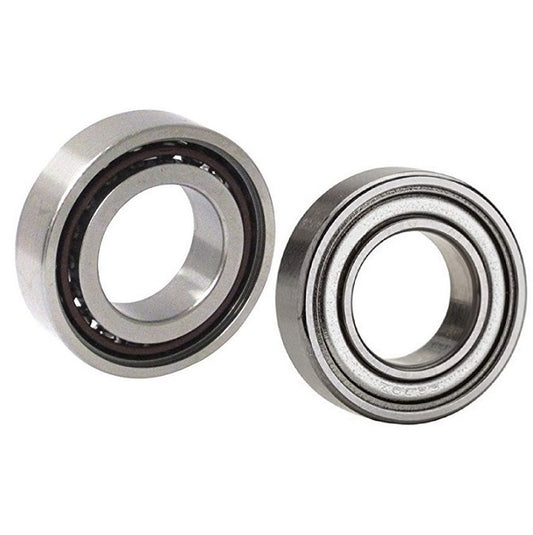 Single Row Ball Bearings - 7x19x6 mm - Chrome Steel SAE 52100 - High Speed Polyamide Cage