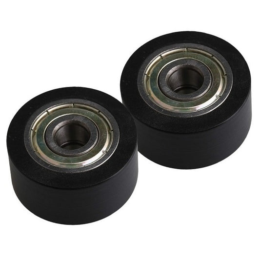 Idler with Bearing Rollers - 25x6x18 mm - Nylon Covered