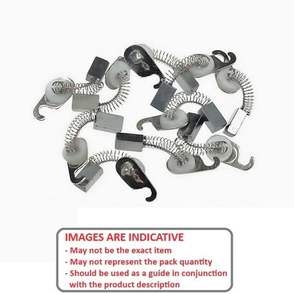 1227489 | BRUSH-3X2X6-SIEMENS --- Dental Replacement Parts - Application Brand Siemens Motor Brush - 3x2x6