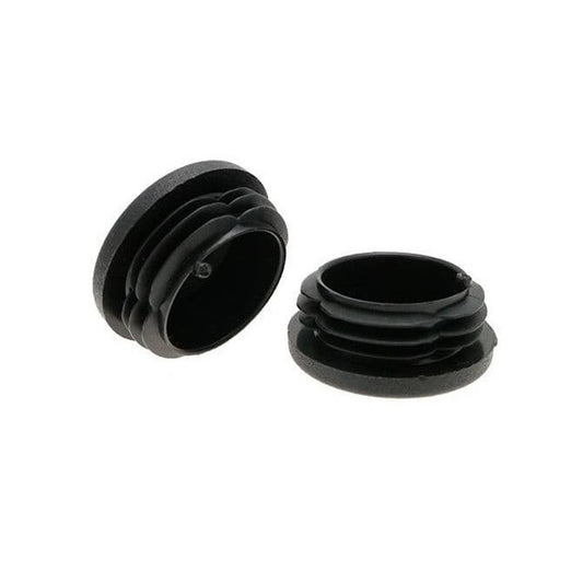 Round Bungs - 13.4 mm Black - 5/8 inch OD 16/18 Gauge Tube