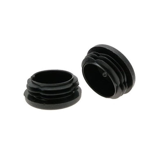 1104371 | BNGRD-134-B (100 Pcs) --- Round Bungs - 13.4 mm Black - 5/8 inch OD 16/18 Gauge Tube - Plastic Bung