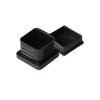 Square Bungs - 13.4 mm Black 1.25 mm