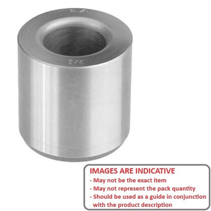 1069904 | BP0036-0064-0064-DP --- Drill Bushings - 6.35x3.572x6.35 mm Plain - Carbon Steel - Hardened Bushing