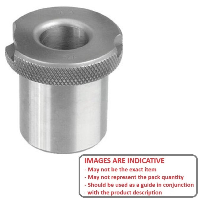 1084709 | BF0095-0051-0191-DS --- Drill Bushings - 9.525x5.105x19.05 mm Flanged - Carbon Steel Bushing