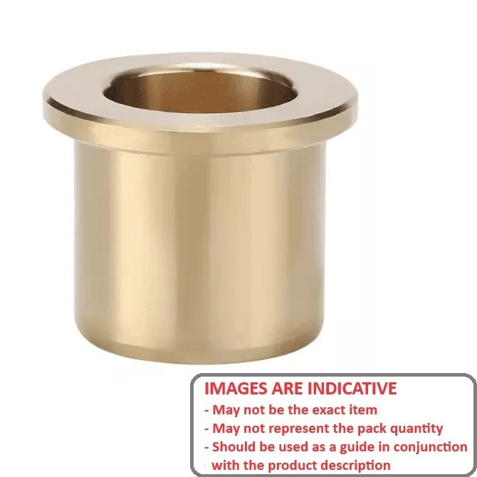 1149941 | BF0381-0508-0984-BA --- Flanged Bushes - 38.1x50.8x98.425 mm - Aluminium Bronze Bush