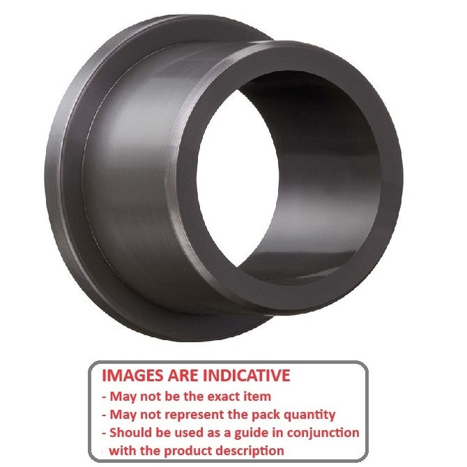 1037273 | BF0015-0040-0020-PM (10 Pcs) --- Flanged Bushes - 1.5x4x2 mm Plastic - Iglidur M250 Bush