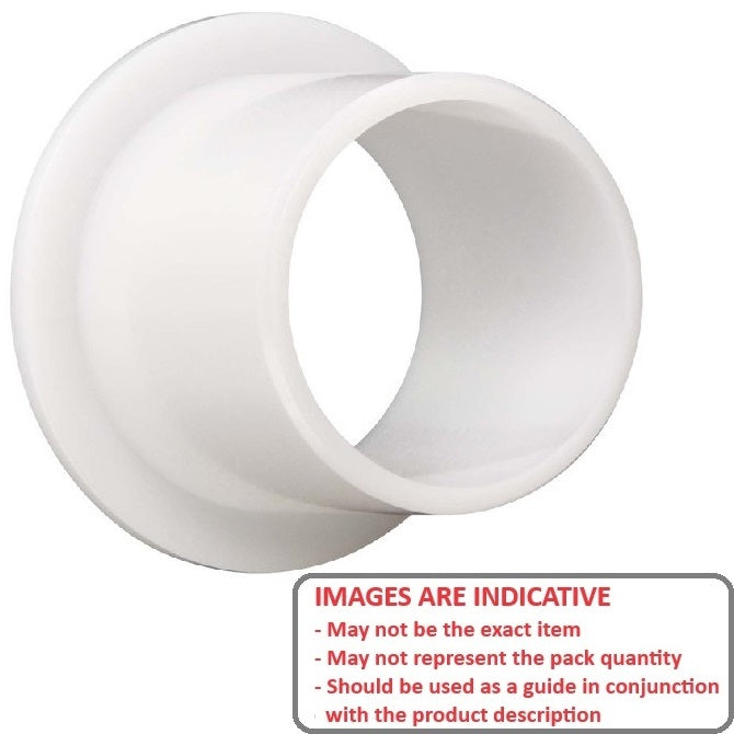 1035739 | BF0010-0030-0020-PA20 (10 Pcs) --- Flanged Bushes - 1x3x2 mm Plastic - Iglidur A200 Bush