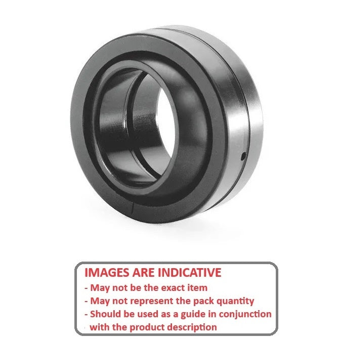 1104686 | GE-01200-02600-ST-N (Each) --- Spherical Bushings - 12x26x15 mm - Steel Bushing