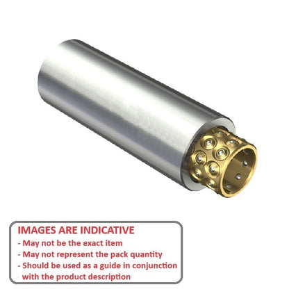 1090764 | STSI10432580 --- Stroke Rotary Bushings - 10x18x43 mm Miniature - Carbon Steel Bushing