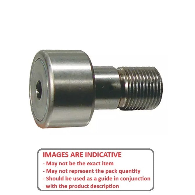 1150005 | CCF390RS --- Needle Roller Cam Followers - 38.1x60.325 mm - 5/8-18 UNF Standard - Stainless Steel Cam Follower