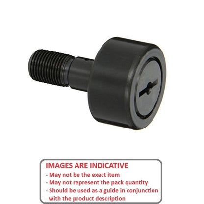 1153187 | CCF850RS --- Needle Roller Cam Followers - 41.275x60.325 mm - 5/8-18 UNF Crowned - Chrome Plated Steel Cam Follower