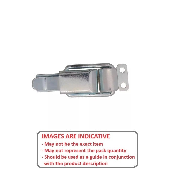 1226877 | HG-83332RS --- Draw Pull Catches - Type Style B 99.82x26.16 mm - Steel Zinc Plated Catch