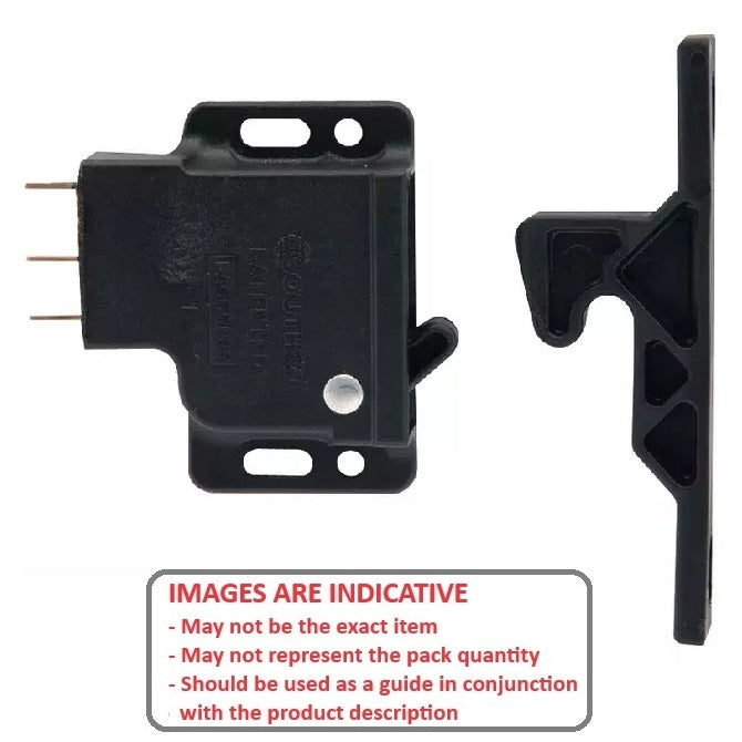1055614 | SC-4380RS (10 Pcs) --- Side Mount With Microswitch Catches - Pull Up Force 4.46 - - -