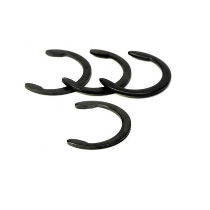 Crescent Retaining Rings - 3.2x4x0.4 mm - Carbon Spring Steel Self Finish