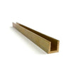 Brass Channel - 3.175x1.588x300 mm