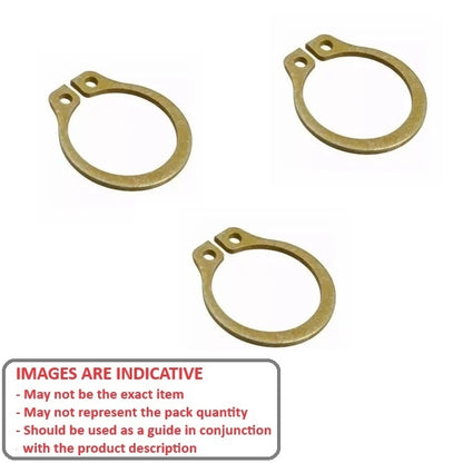 1059587 | CNG-00478-CZ (250 Pcs) --- External Retaining Rings - 4.78x0.89 - - - Carbon Steel Zinc Plated Yellow