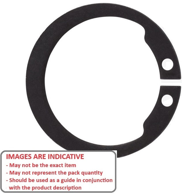 1128061 | CCE-02300-C-V (250 Pcs) --- External Retaining Rings - 23x1.2x22 mm - Spring Steel