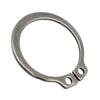 External Retaining Rings - 38.1x1.27x35.71 mm - Stainless Steel Grade PH15-7 Mo