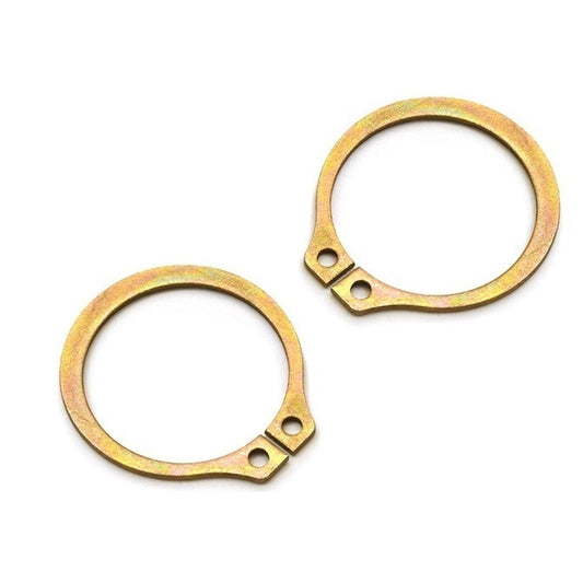 External Retaining Rings - 3.97x0.3x3.71 mm - Zinc Plated Beryllium Copper