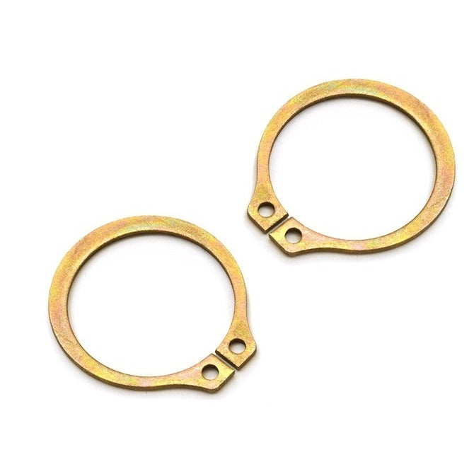 External Retaining Rings - 3.18x0.25x2.97 mm - Zinc Plated Beryllium Copper