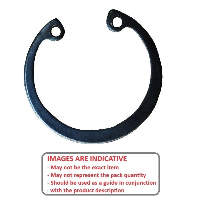1078867 | CCI-00800-C (50 Pcs) --- Internal Retaining Rings - 8x0.8x8.4 mm - Carbon Steel