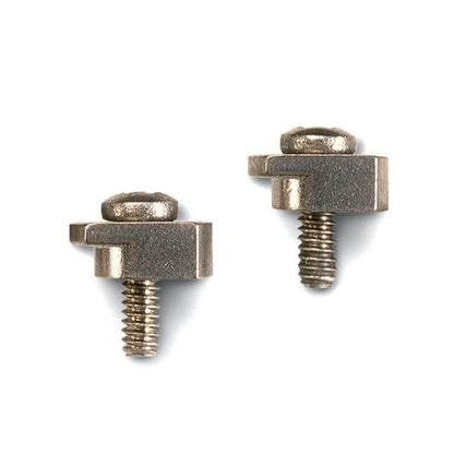 1043382 | CSL-04.00X10.16X2.57F (2 Pcs) --- Syncro Clamps - Screw Size 4-48 UNF - 2.85mm - 10.16x7.938 mm L Shaped - Stainless Steel 18-8 Similar to A2, 303, 304 Clamp