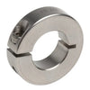 Shaft Collars - 3.175x12.7x6.4 mm - Stainless Steel