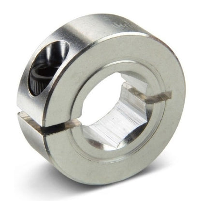 1086383 | COH-00953-027-08-1P-S3 --- Hex Bore Collars - 9.525x27x7.9 mm One Piece - Stainless Steel 303/304 Similar to A2, 18-8 HRB80 Collar