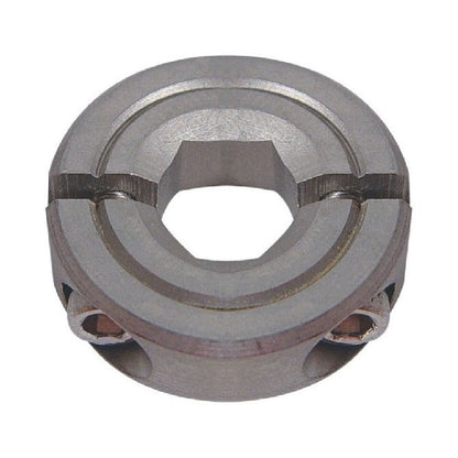 1072216 | COH-00635-021-06-2P-S3 --- Hex Bore Collars - 6.35x20.7x6.4 mm Two Piece - Stainless Steel 303/304 Similar to A2, 18-8 HRB80 Collar