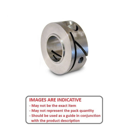 1045295 | COL-00300-011-07-FC-S3 --- Shaft Collars - 3x11x7 mm - Stainless Steel 303/304 Similar to A2, 18-8 HRB80
