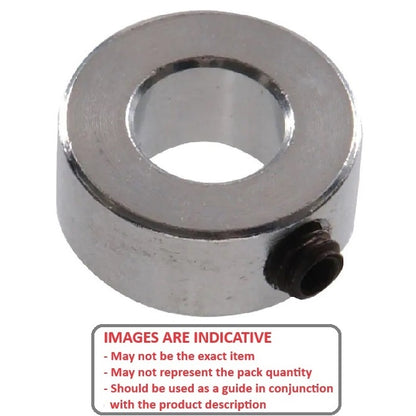 1047946 | COL-00318-010-06-CS-B --- Shaft Collars - 3.175x9.5x6.4 mm - Carbon Steel