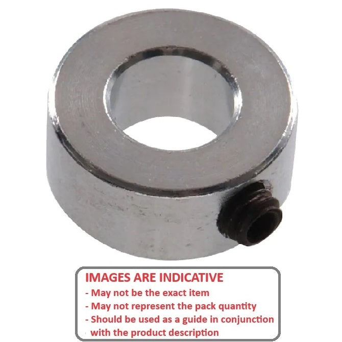 1083898 | COL-00900-018-10-CC --- Shaft Collars - 9x18x10 mm - Steel, Cadmium Plated