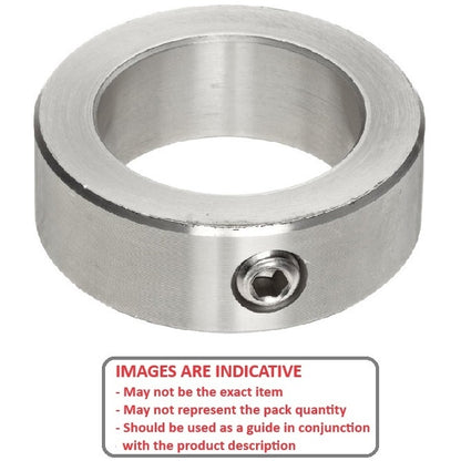 1039474 | COL-00200-009-04-S3 --- Shaft Collars - 2x9x3.5 mm - Stainless Steel 303/304 Similar to A2, 18-8 HRB80