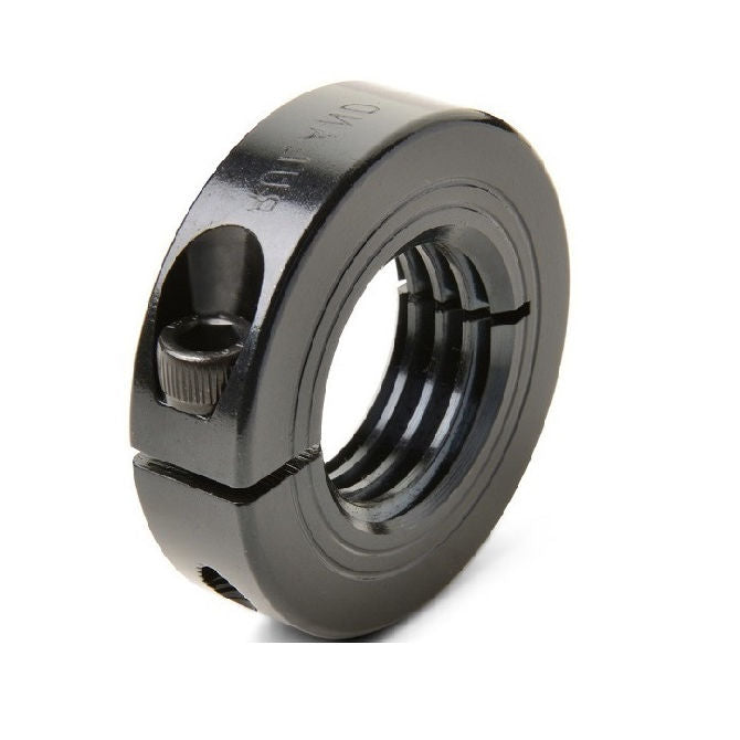 1129663 | COT-02223F-041-13-CS (Each) --- Threaded Collars - 7/8-14 UNF - 22.23mm - 41.275x12.7 mm Clamp Type - Steel Collar