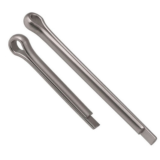 Split Pins - 1x12x0.9 mm - Stainless Steel 304 Similar to A2, 18-8 HRB80