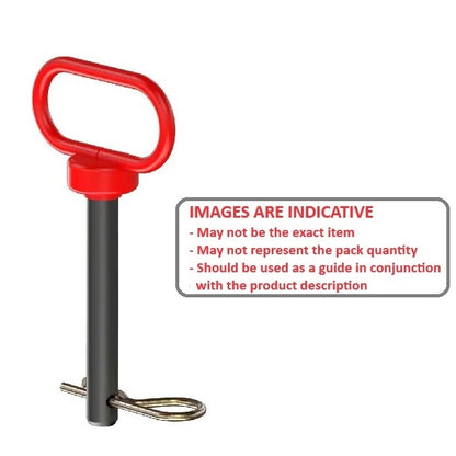 1111571 | CLP-159-1016-CZ-HPC --- Clevis Pins - 15.88x101.6 - - Handle - High Tensile Steel Heat Treated Pin