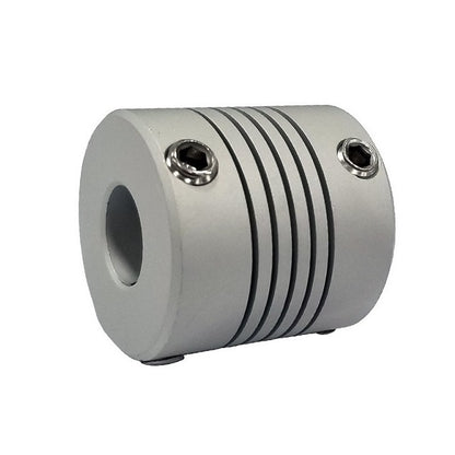 Helical Couplings - 10x10x25 mm Standard - Aluminium 7075-T6 Coupling