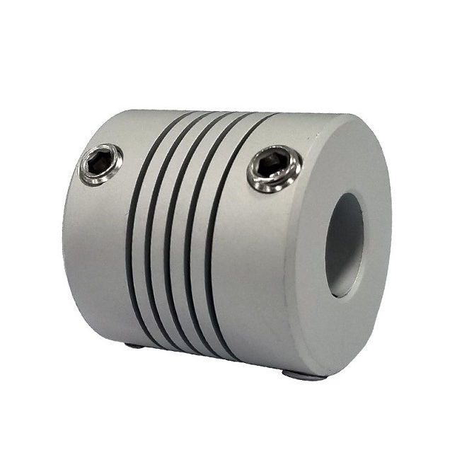 1089671 | CP-100-100-25-030-H-SA (Each) --- Helical Couplings - 10x10x25 mm Standard - Aluminium 7075-T6 Coupling