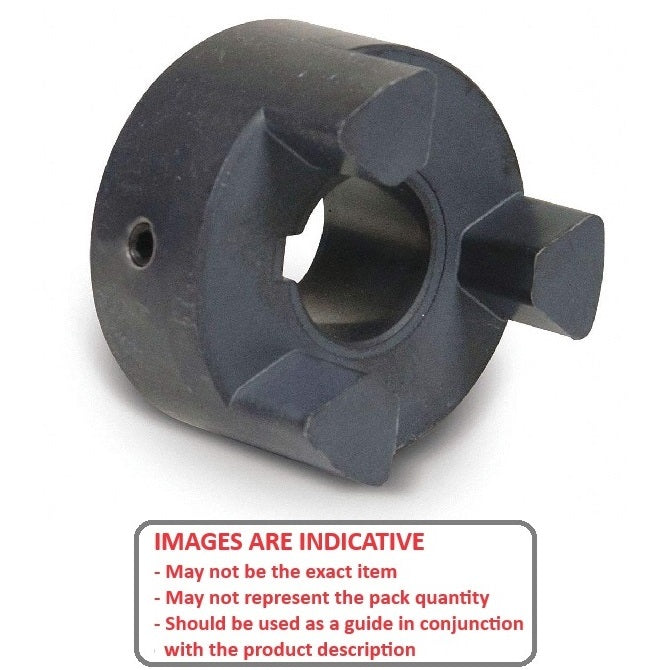 1109624 | CP-159-HUB-J-3J-51 --- Three Jaw Type Couplings - 15.875x15.875x50.8 mm