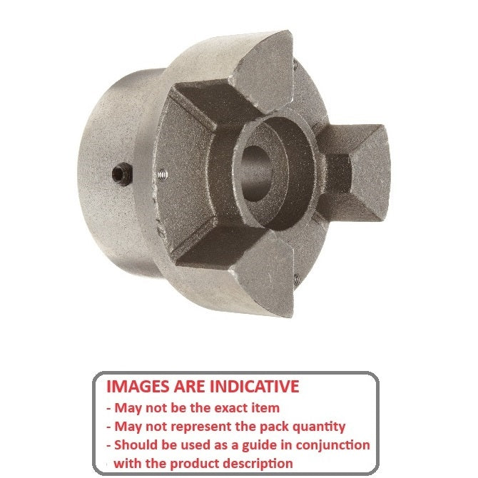 1100627 | CP-127-HUB-J-3J-32 --- Three Jaw Type Couplings - 12.7x12.7x31.75 mm