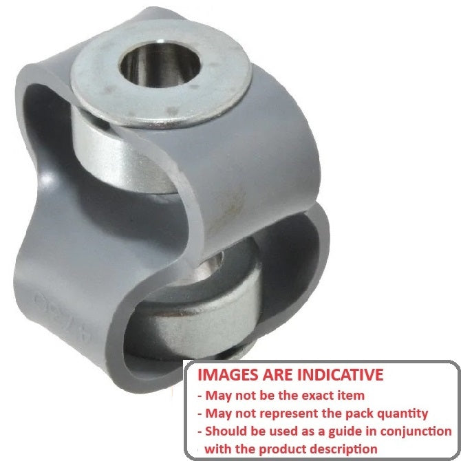 1113408 | CP-160-160-55-059-K (Each) --- K Type Couplings - 16x16x55 mm